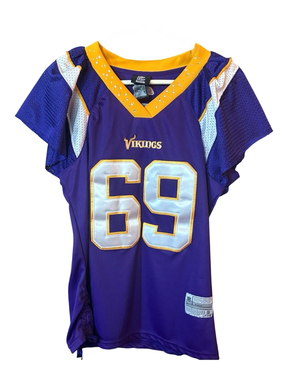 Reebok NFL Minnesota Vikings Jared Allen Women's Football Jersey size Large